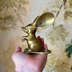 Brass Big Eared Mouse